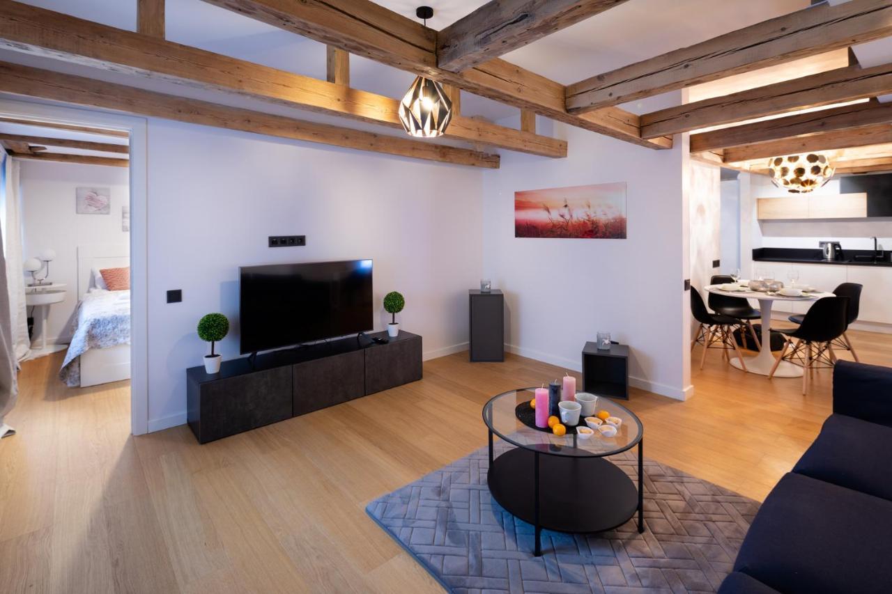 Merkela Loft Apartment Beside Vermanes Park Riga Bagian luar foto